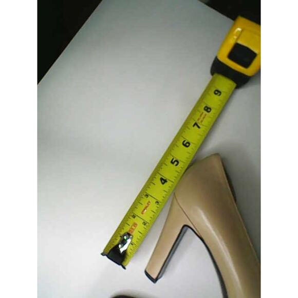 Bruno Magli Couture Beige Size 38 Chunky Heel Dress Pump - Picture 16 of 16